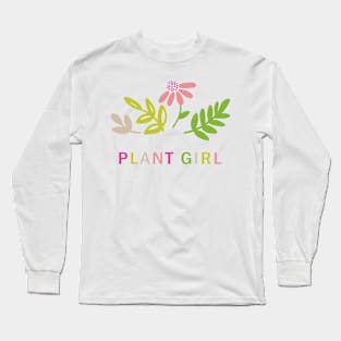 Plant girl Long Sleeve T-Shirt